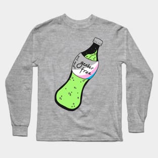 Gender free bottle (agender) Long Sleeve T-Shirt